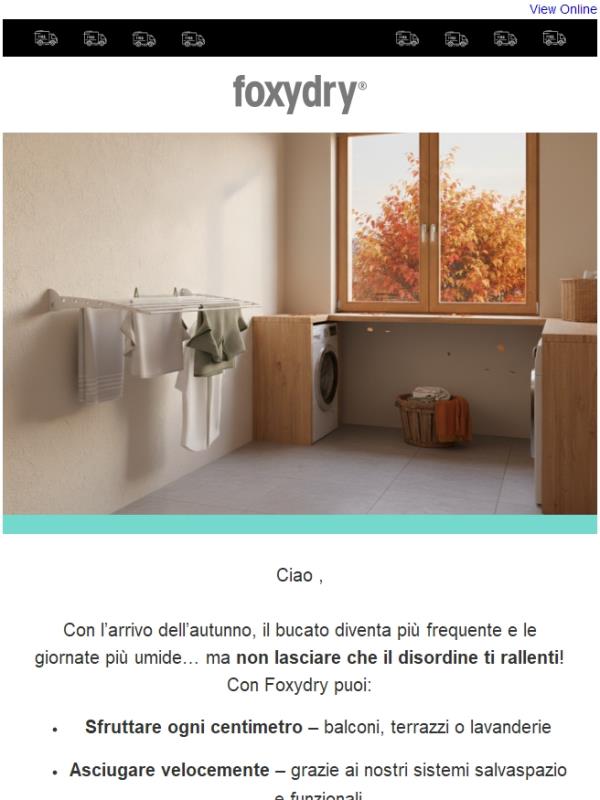 Preparati all’autunno con Foxydry 🍂