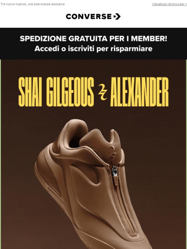 SHAI 001: i colori della famiglia sono qui 🏀