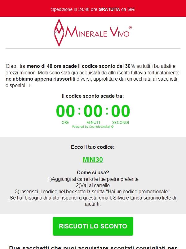 Mancano 48 ore alla scadenza ⏱