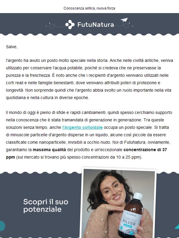 Argento colloidale di qualità 🤝