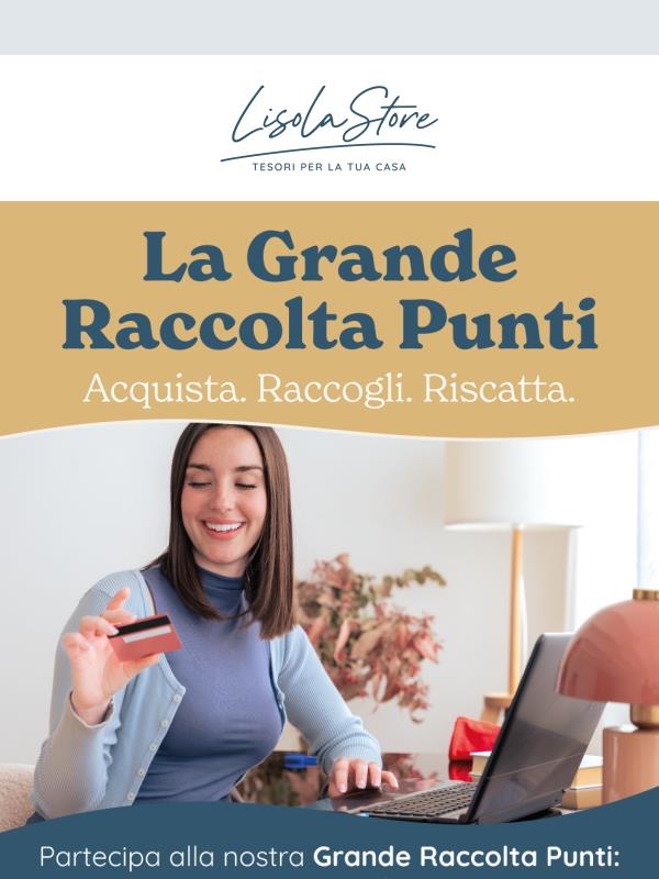 ✨ Acquista, accumula e riscatta: scopri la nuova Raccolta Punti Lisola