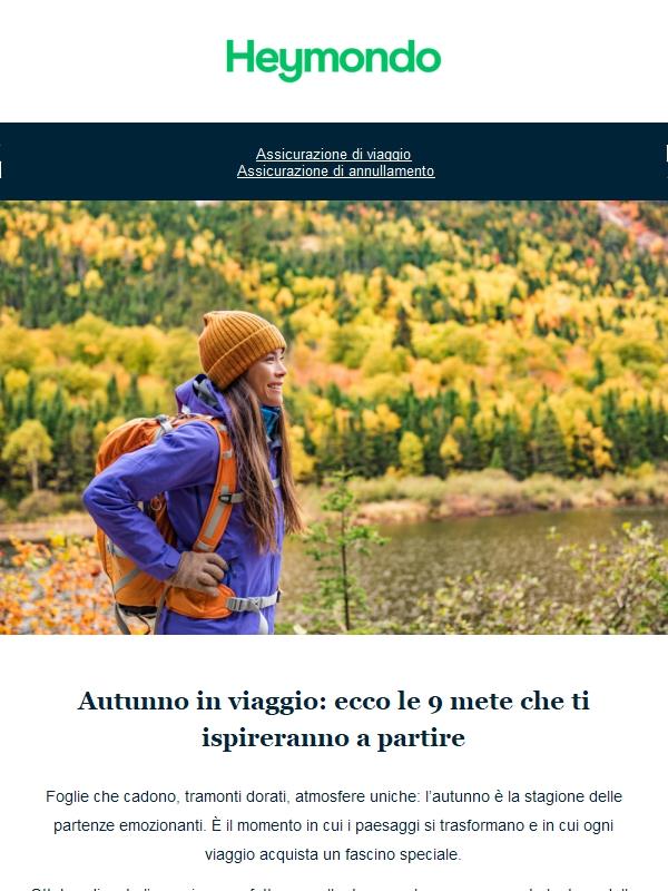 Il lato più bello dell’autunno? Viverlo in viaggio! 🍂