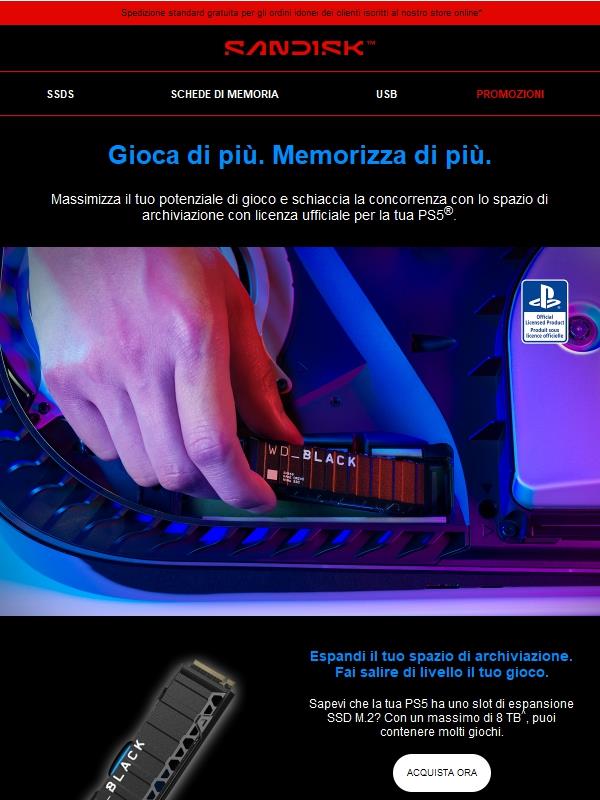 La velocità incontra lo spazio con lo spazio di archiviazione pronto per PlayStation ⚡🎮