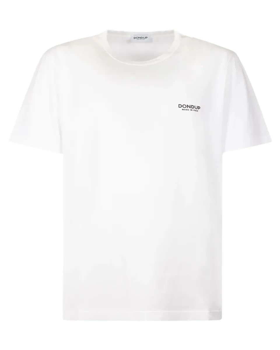 Image of T-shirt Girocollo Regular in Jersey di Cotone