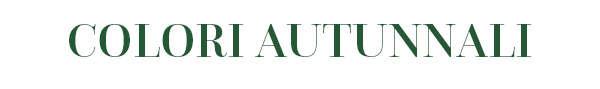 Colori autunnali