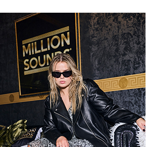 Giacca in stile biker dal taglio lungo e oversize in similpelle con zip di metallo
