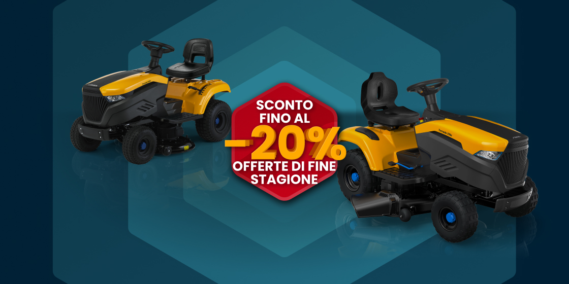 STIGA Garden tractors FW promotion