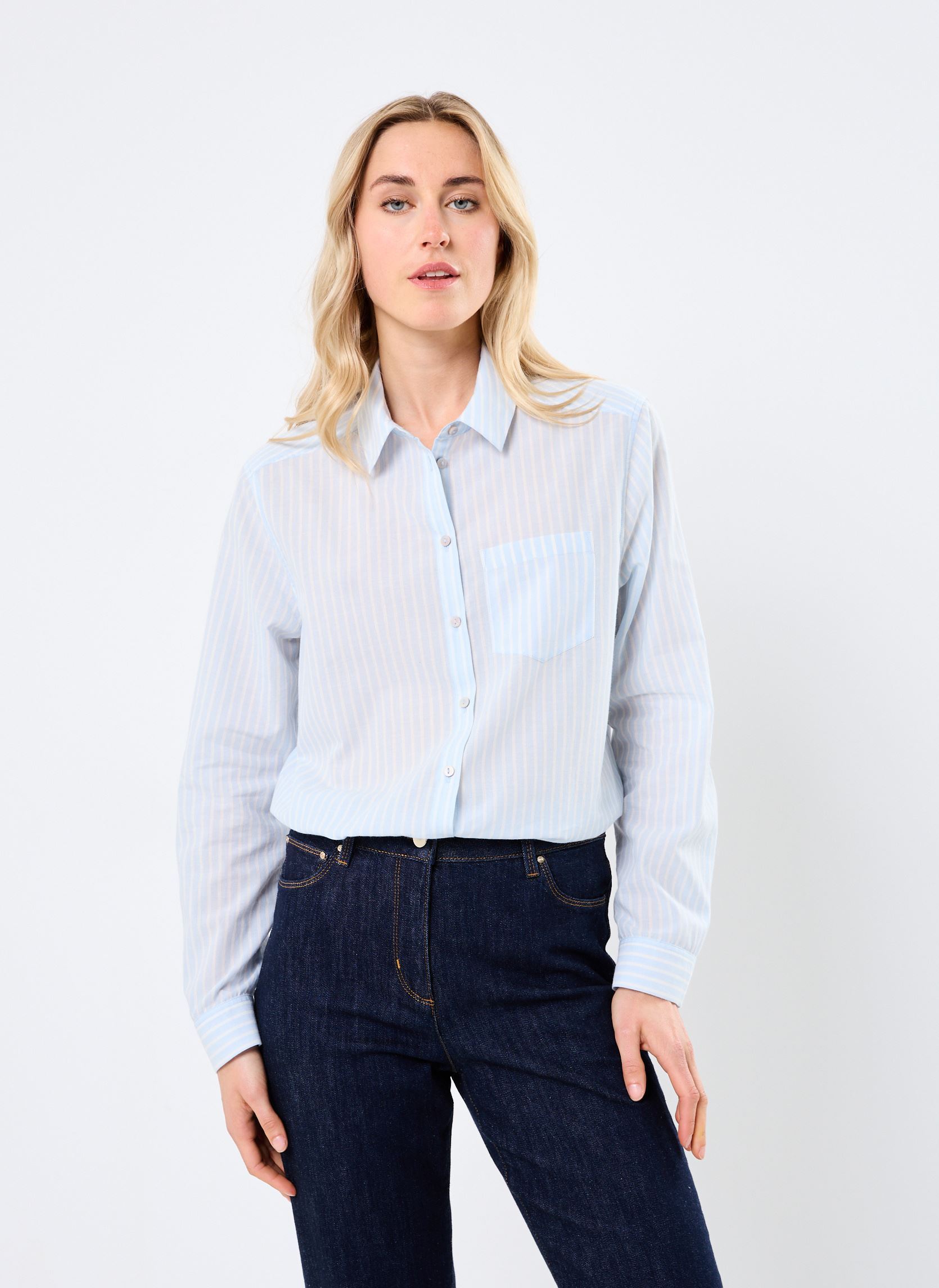 Georgia Rose Camicie a maniche lunghe CLIVIA-RAYE donna blu