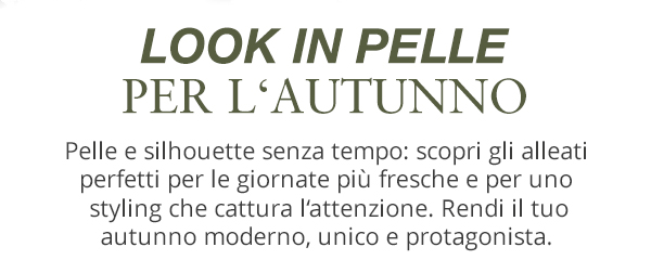 Scopri subito cosa ci riserva l'autunno