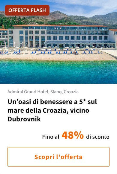 Un%27oasi di benessere a 5* sul mare della Croazia, vicino Dubrovnik