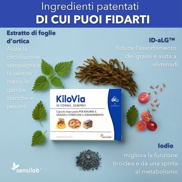 Kilovia - ingredienti