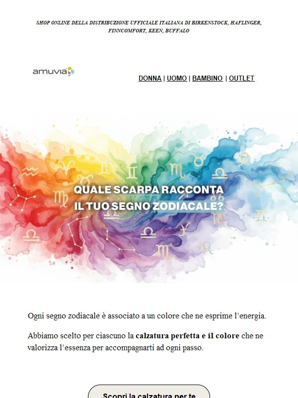 🌌👟 Qual è la calzatura del tuo segno?