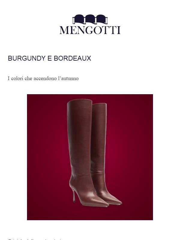 🍂 Burgundy & Bordeaux: i colori che accendono l’autunno