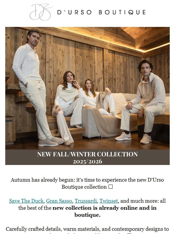 New Fall/Winter Collection 2025/2026: Your stylish fall 🍂