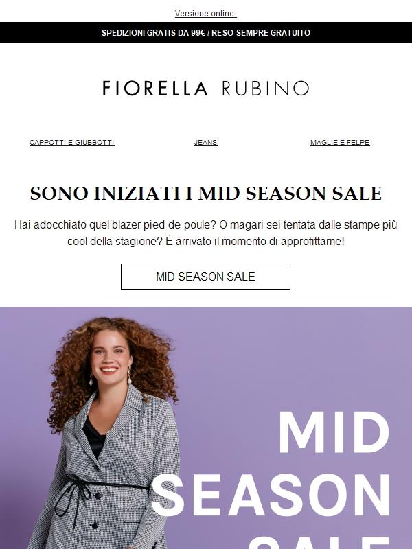 FINO AL -50% 💣 Mid Season Sale