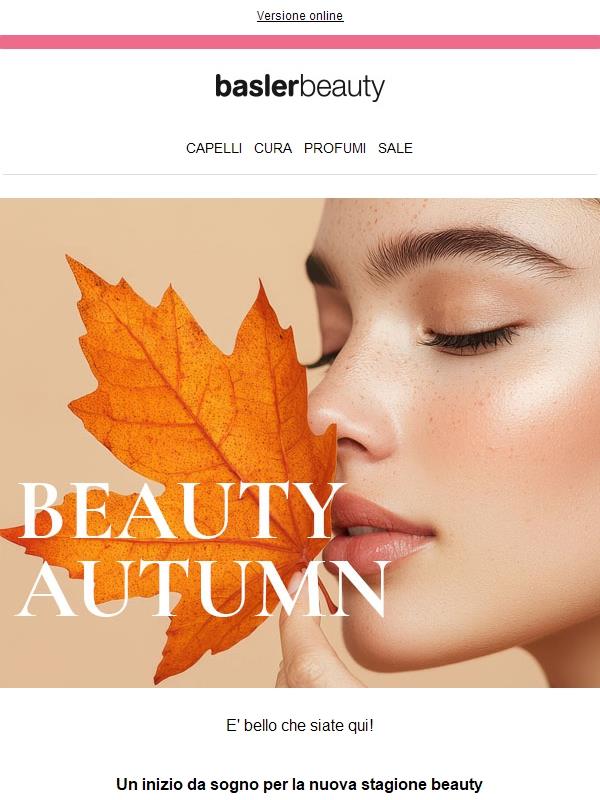 L'autunno chiama: è tempo di nuove tendenze beauty! + 15 % in più