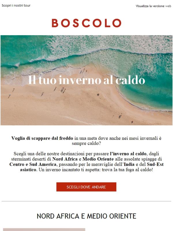 Inverno al caldo: ecco dove andare