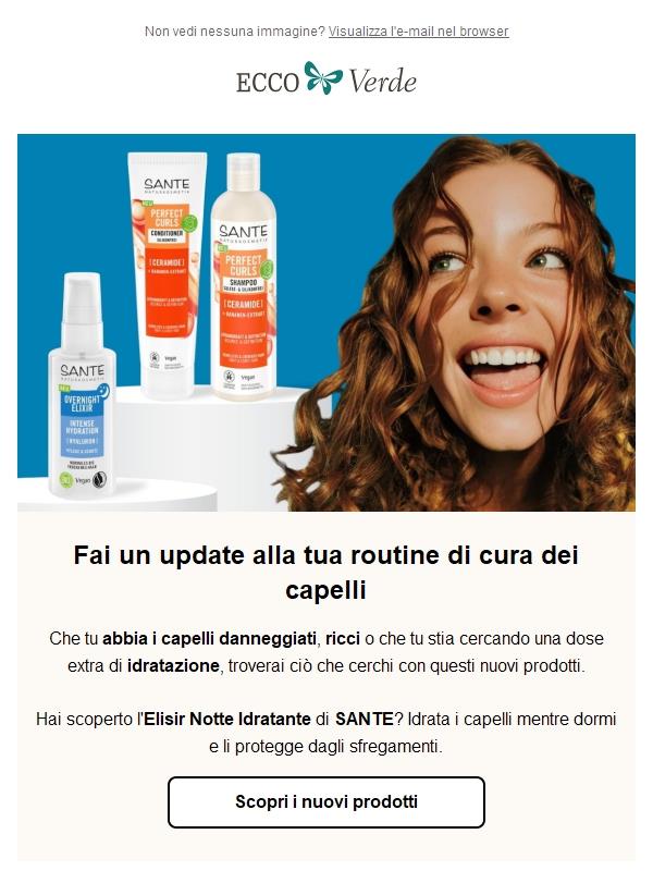 Scopri subito tutte le novità SANTE e LOGONA!