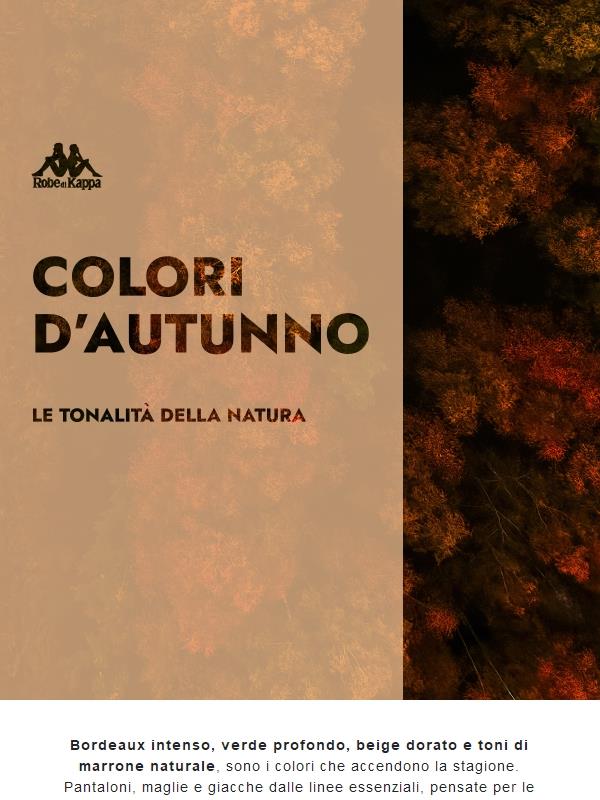 Scopri i toni caldi dell'autunno 🍁
