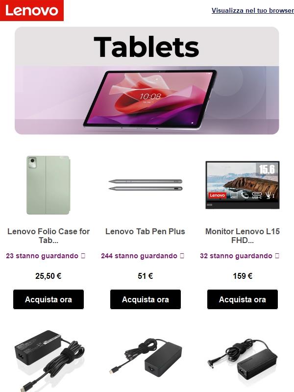 Nuove scelte personalizzate solo per te!