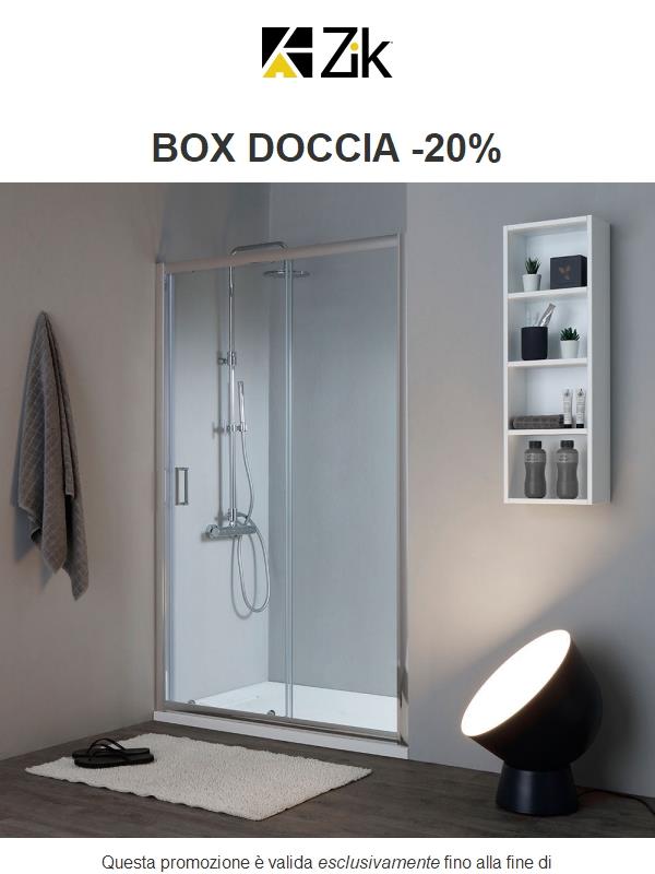 SOLO WEEKEND: Box Doccia Fino al -20%