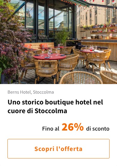 Uno storico boutique hotel nel cuore di Stoccolma