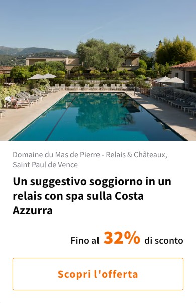 Un suggestivo soggiorno in un relais con spa sulla Costa Azzurra