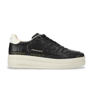 sneakers-micol-in-pelle-nera