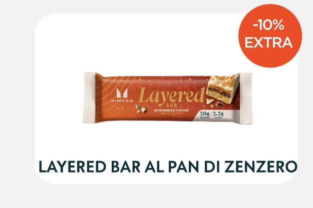 layered bar pan di zenzero