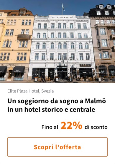 Un soggiorno da sogno a Malmö in un hotel storico e centrale