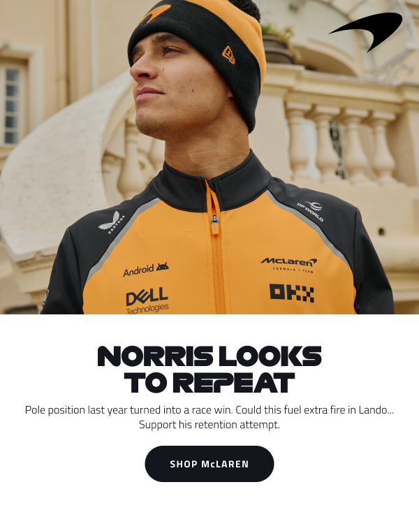 Lando Norris - Last Years Pole - Support McLaren