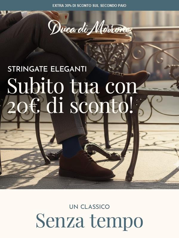 Stringate Eleganti: Solo per te a €49