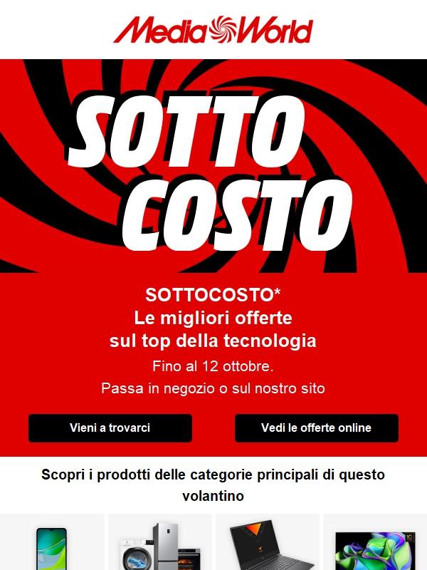 SOTTOCOSTO da non perdere sul top della tecnologia