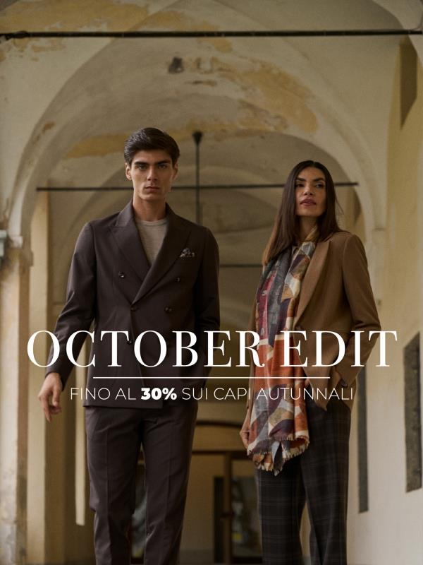 30% sui capi autunnali! 🍂