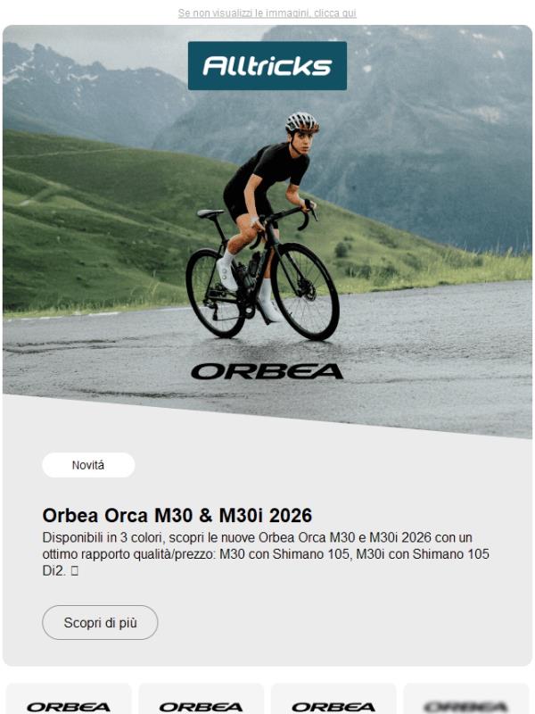 🔥Orbea Orca M30 & M30i 2026 !