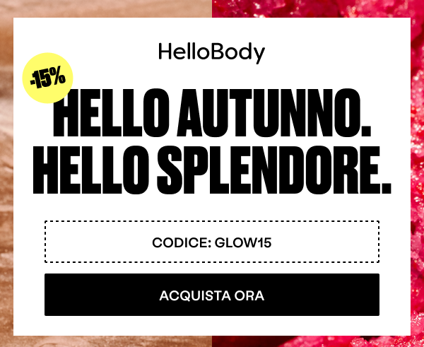 Hello Autunno. Hello Splendore.