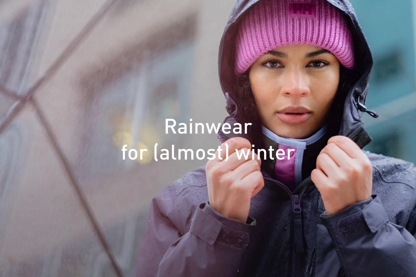 Rainwear for (almost) winter