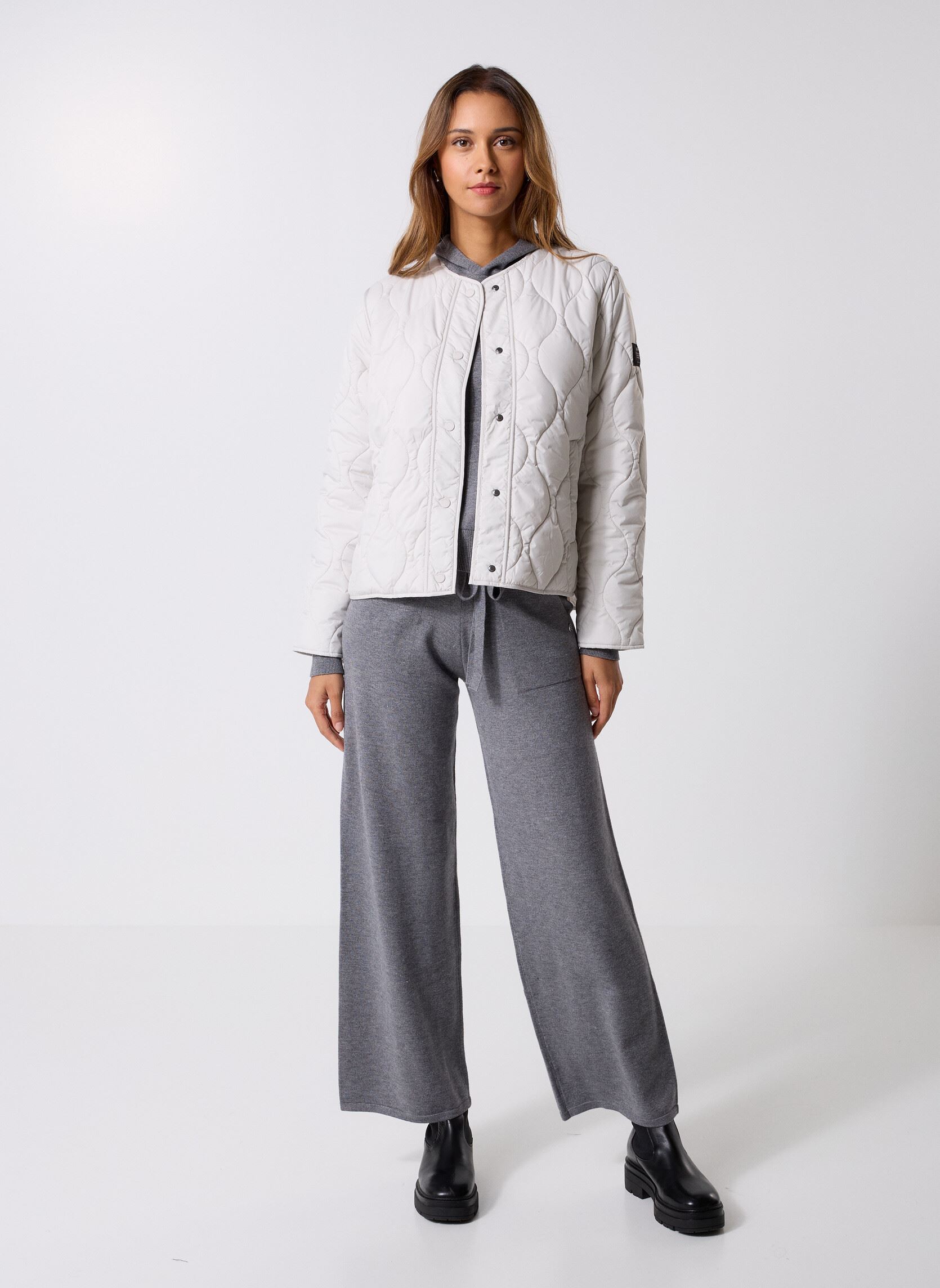 Ecoalf Giacche Musa Onion Jacket Woman donna bianco