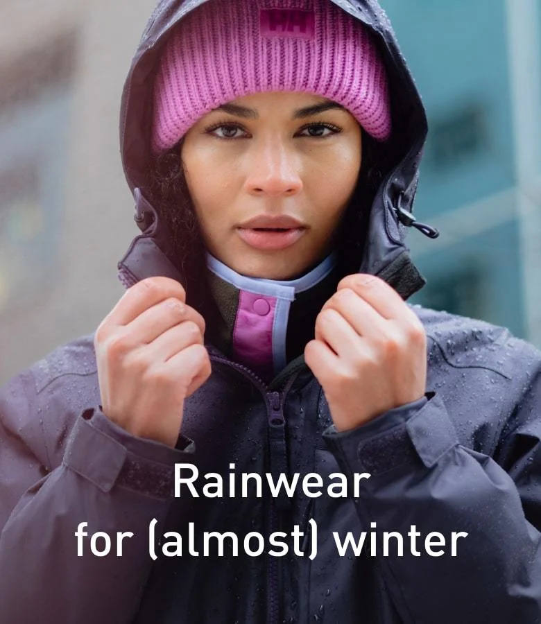 Rainwear for (almost) winter