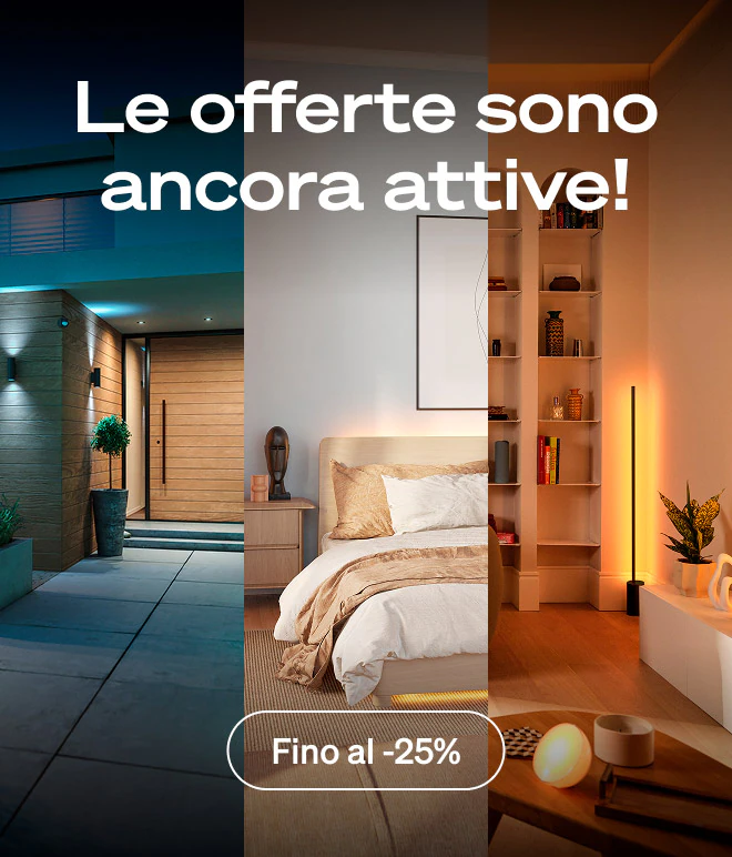 Offerte sull'illuminazione per ogni stanza!