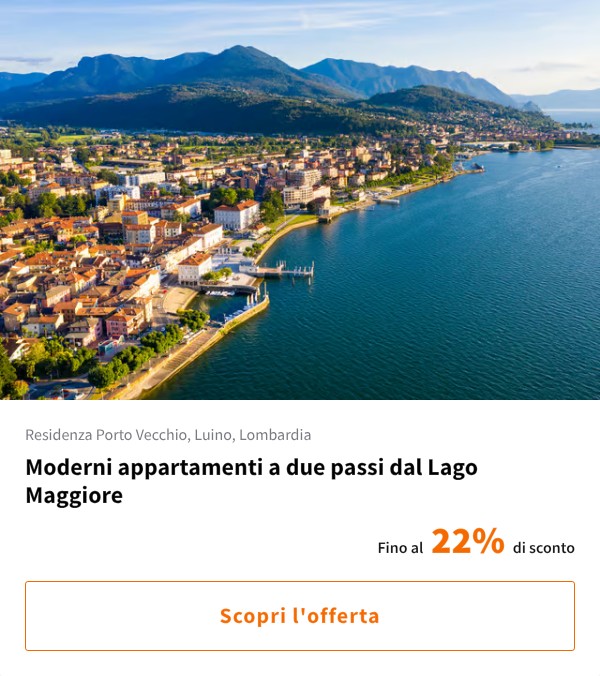 Moderni appartamenti a due passi dal Lago Maggiore