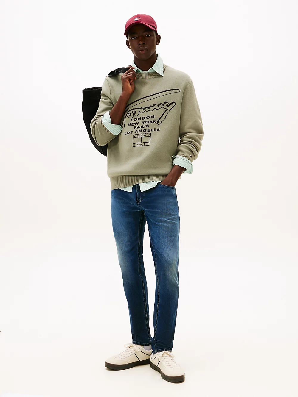 Jeans Austin slim fit affusolati sbiaditi
