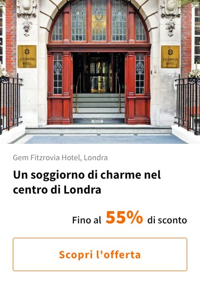 Un soggiorno di charme nel centro di Londra