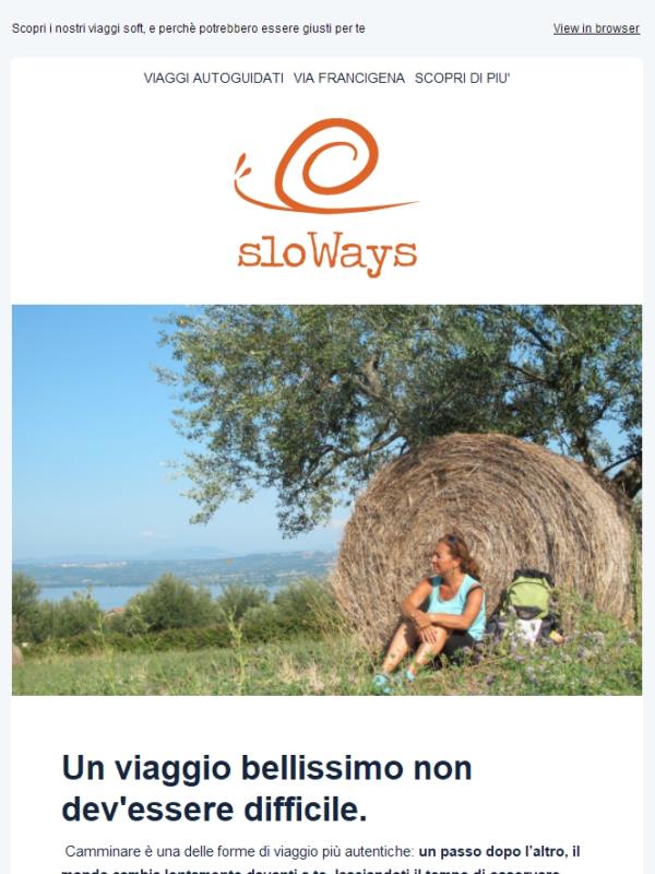 Un viaggio bellissimo non dev'essere difficile.