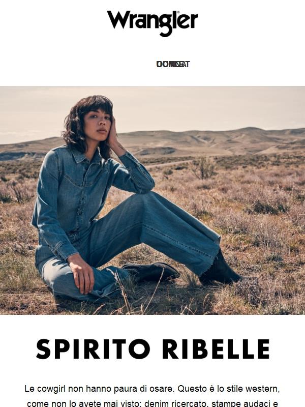Lo stile western si fa ancora più grintoso
