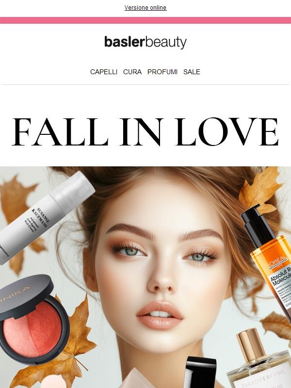 FALL IN LOVE 🍂 15% di sconto sulle nostre bellezze autunnali