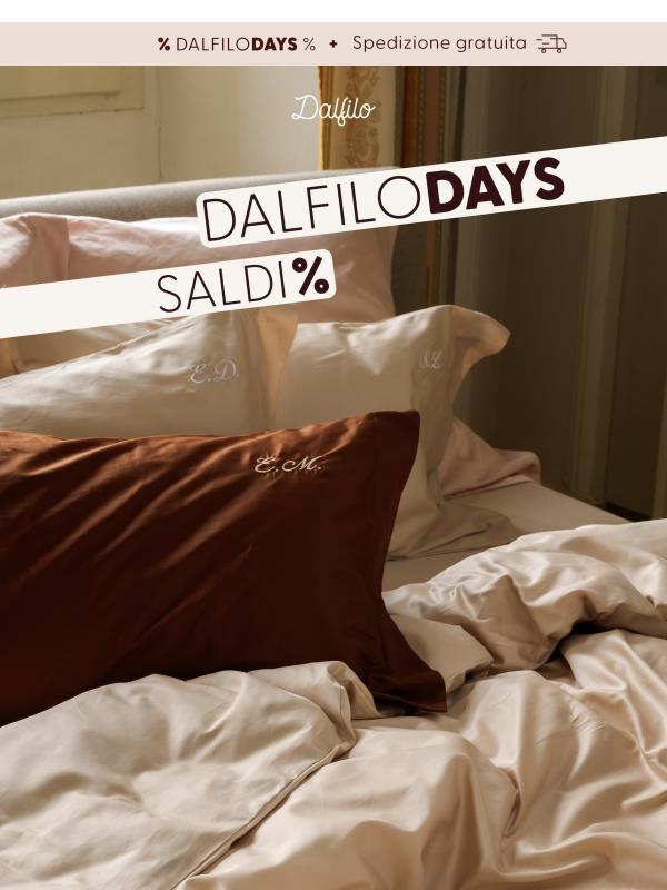 Sono tornati di DALFILO DAYS!