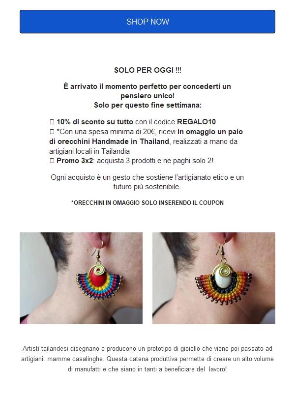 🎁 Un regalo esclusivo ti aspetta!