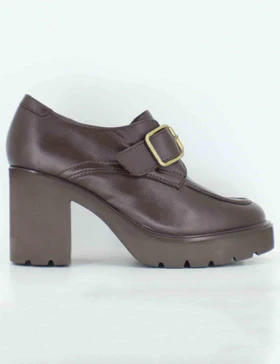 Mocassini in pelle testa di moro Donna KILLEN STT WENGUE