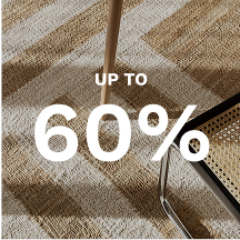 Up to 60% on archived rugs